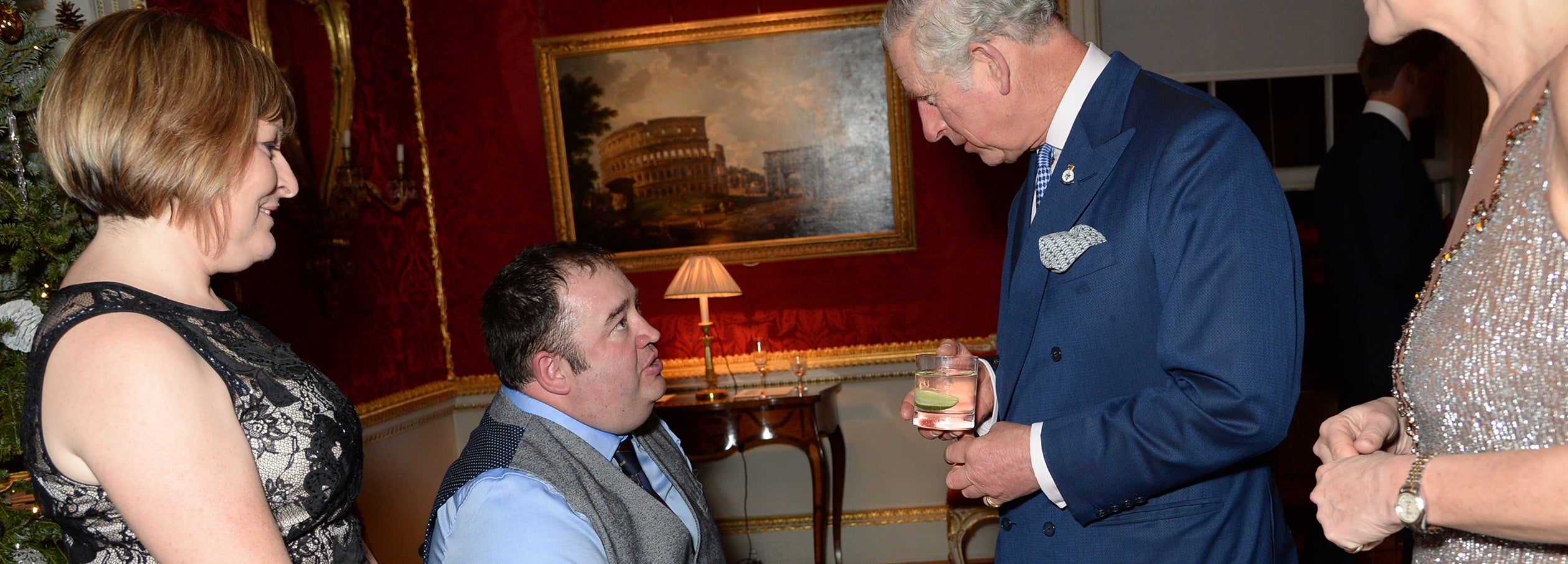"The Prince of Wales attends the annual Style for Soldiers Christmas Reunion Party" - The Royal Household